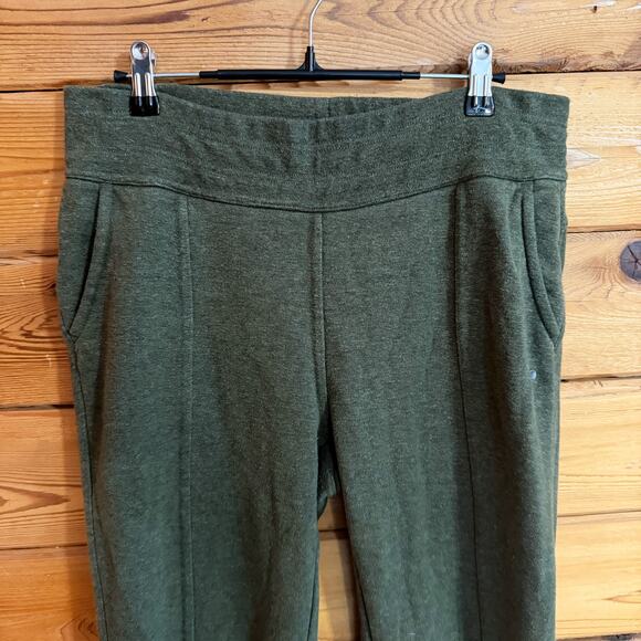 Prana Hemp Blend Green Jogger Pants Womens Size Medium - Picture 4 of 6